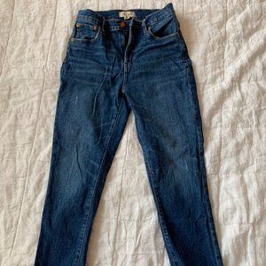 Madewell - Slim Crop Boy Jean - Size 26